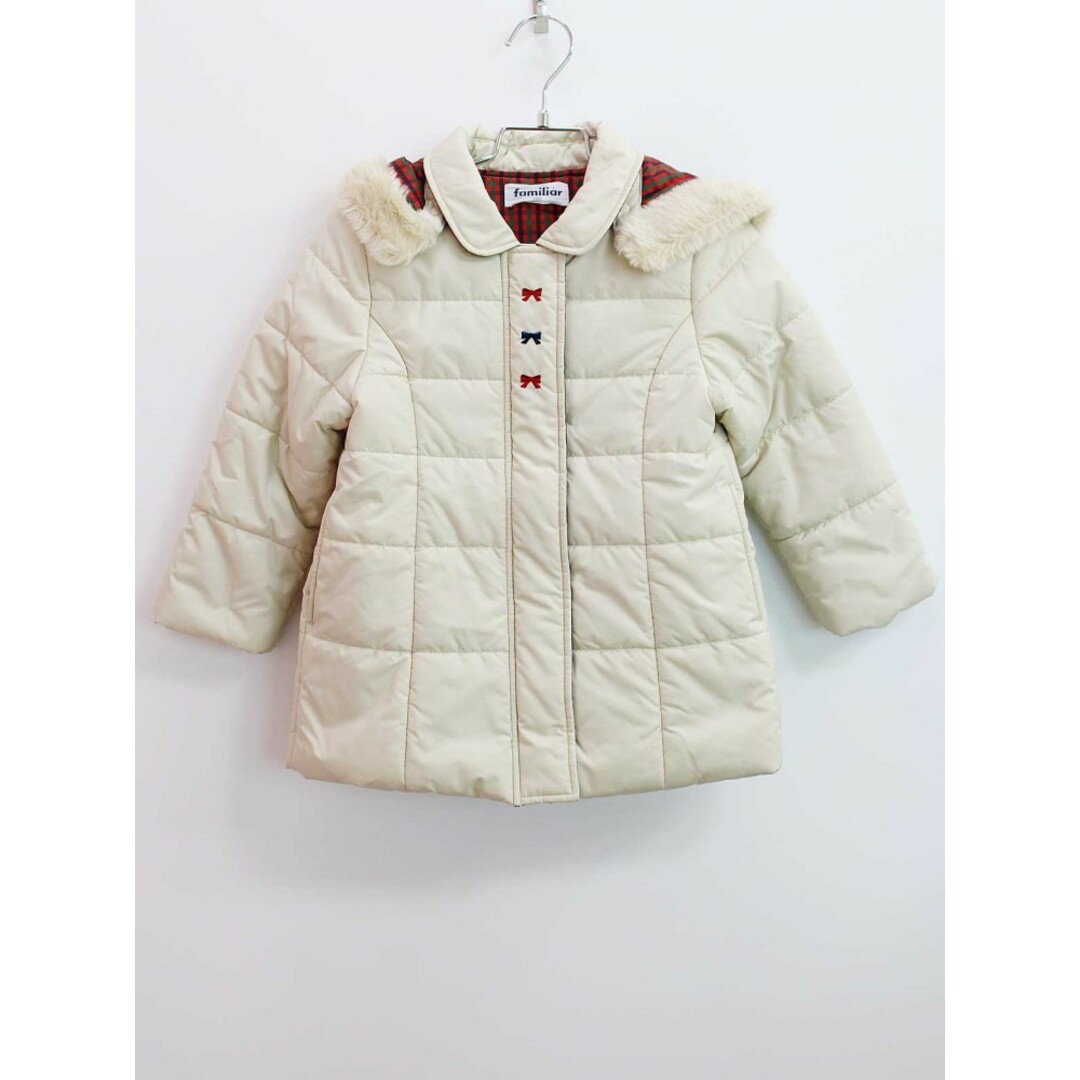 【冬物 新入荷!】◇ファミリア/familiar◇100cm 中綿コート ベージュ【中古】子供服 キッズ kids 女の子 冬 801132 |  フリマアプリ ラクマ