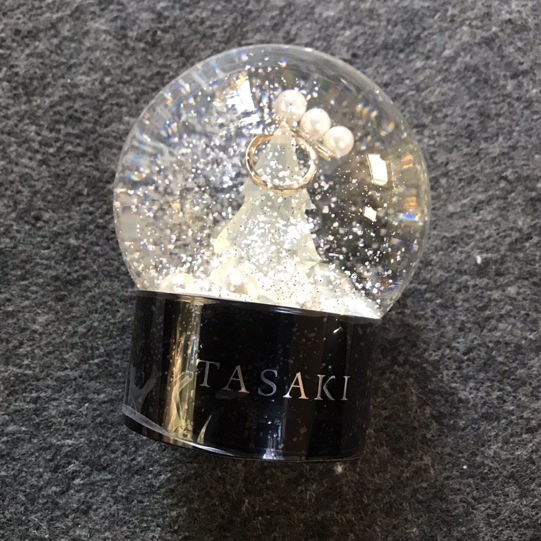 TASAKI タサキ　スノードーム　ノベルティ　非売品　未使用置物