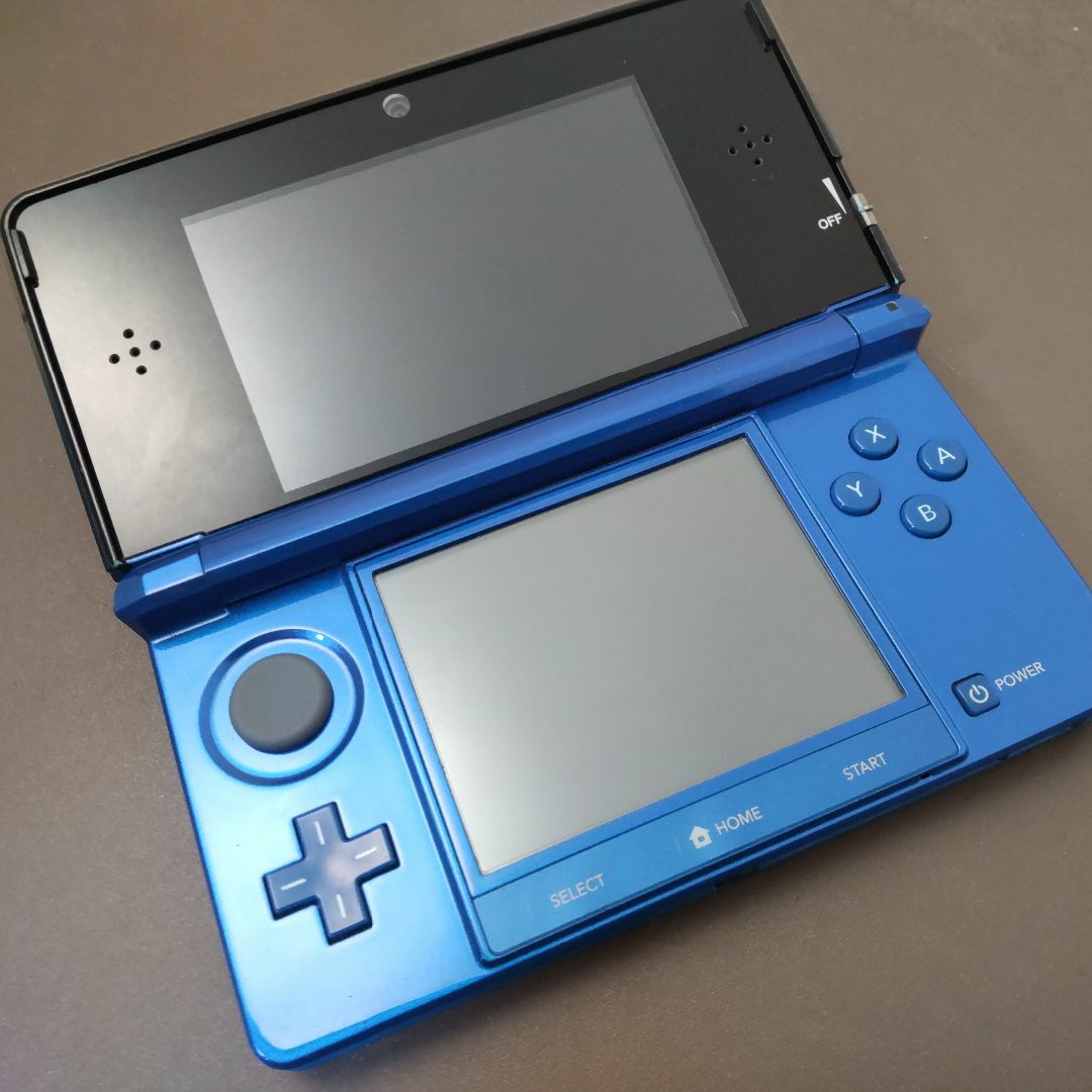 話題の人気 安心の整備済み！◇任天堂3DS 本体◇コバルトブルー◇80 携帯用ゲーム機本体
