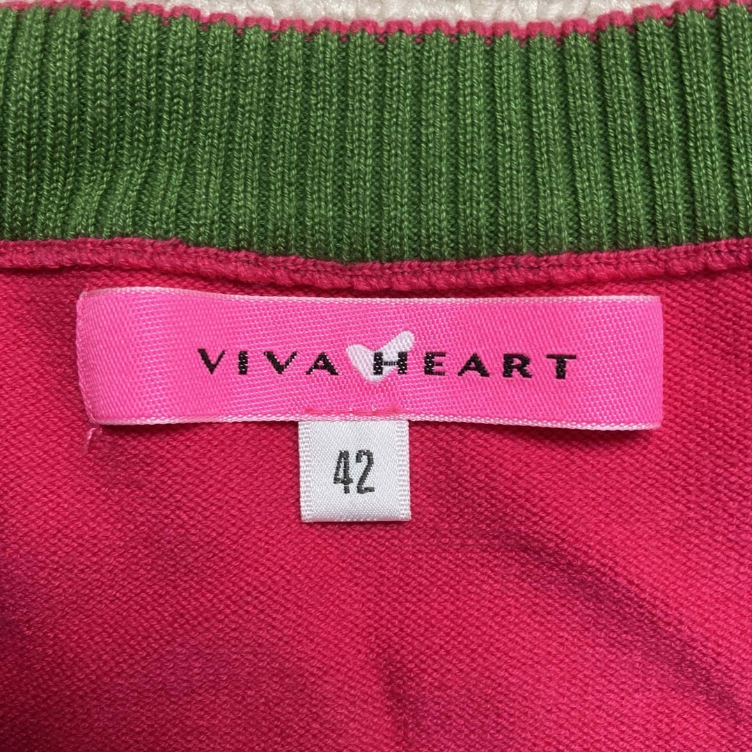 VIVA HEART(ビバハート)のビバハート　ベスト　ゴルフウェア スポーツ/アウトドアのゴルフ(ウエア)の商品写真