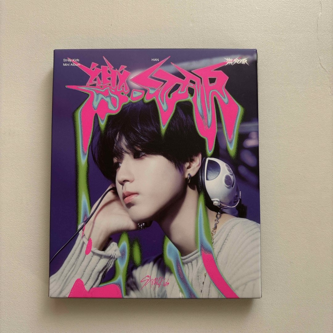 straykids 樂star ポストカードバージョン　ハン エンタメ/ホビーのCD(K-POP/アジア)の商品写真