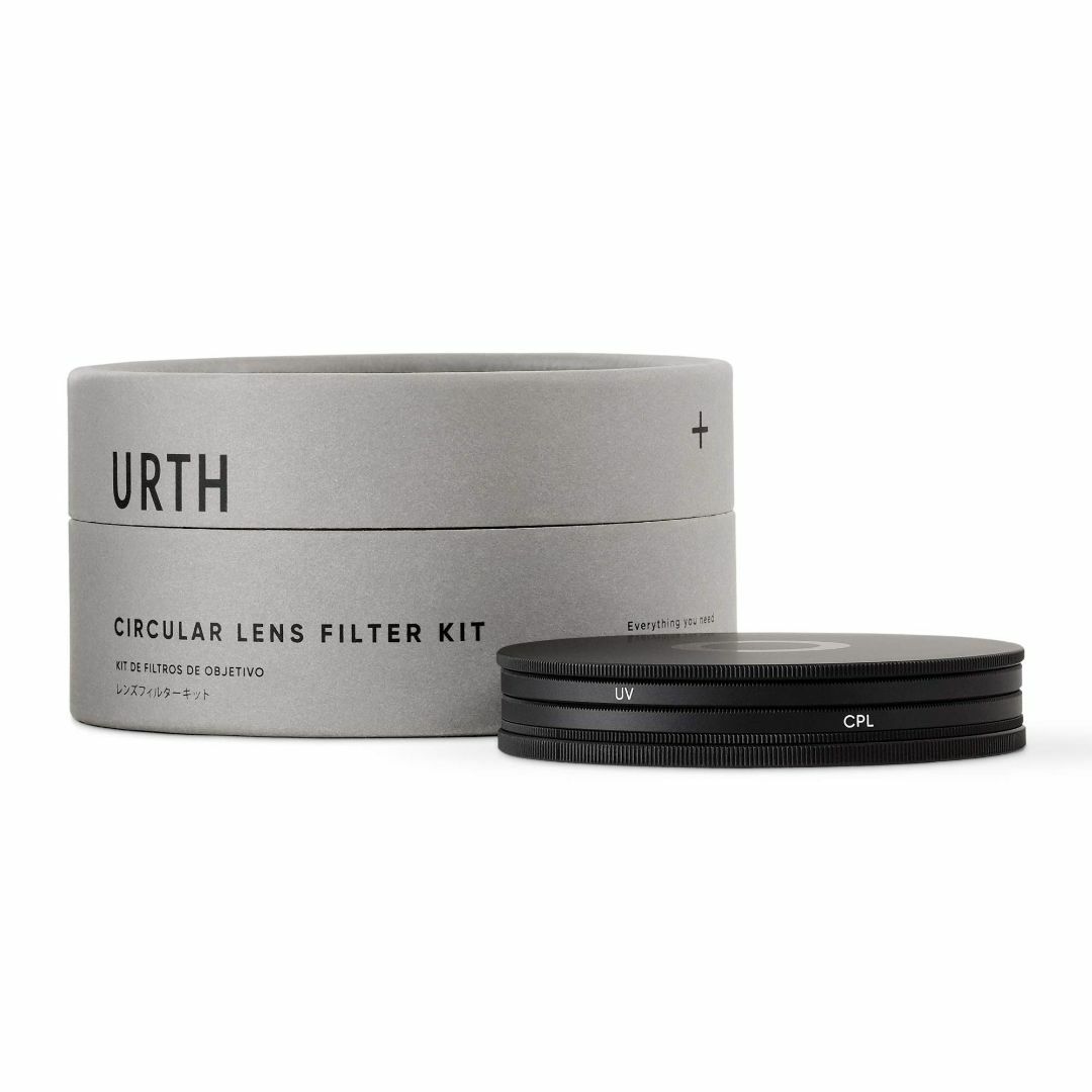 スマホ/家電/カメラUrth 86mm UV + 偏光(CPL) レンズフィルターキット(プラス+)