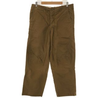 Mountain Research マウンテンリサーチ 17AW Big Knee Chino チノパンツ ブラウン XL MTR-2306(その他)