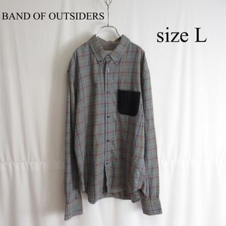 BAND OF OUTSIDERS - BAND OF OUTSIDERS ボタンダウン チェックシャツ トップス