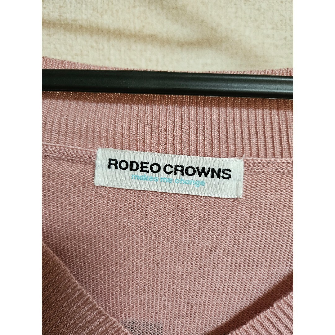 RODEO CROWNS(ロデオクラウンズ)のロデオクラウンズ　薄手　ニット　ベスト レディースのトップス(ベスト/ジレ)の商品写真