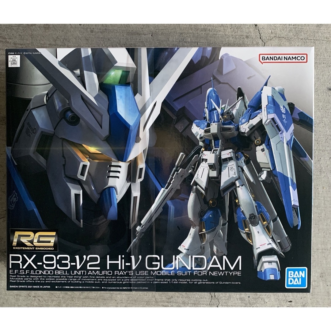 バンダイ BANDAI SPIRITS RG 1/144 Hi-νガンダム プ…