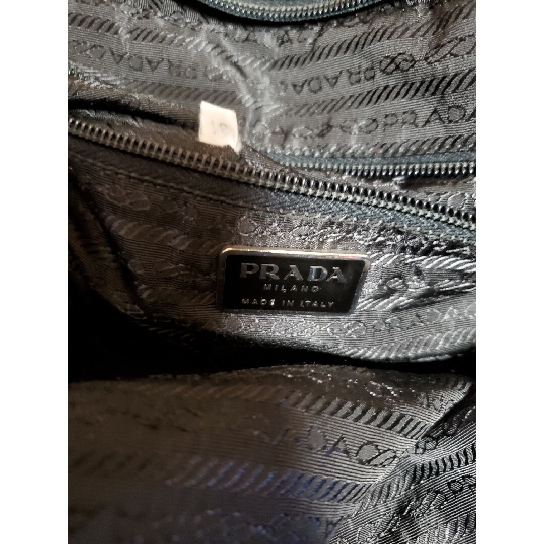 PRADA プラダ　3角ロゴプレート　 トートバッグ　南京錠