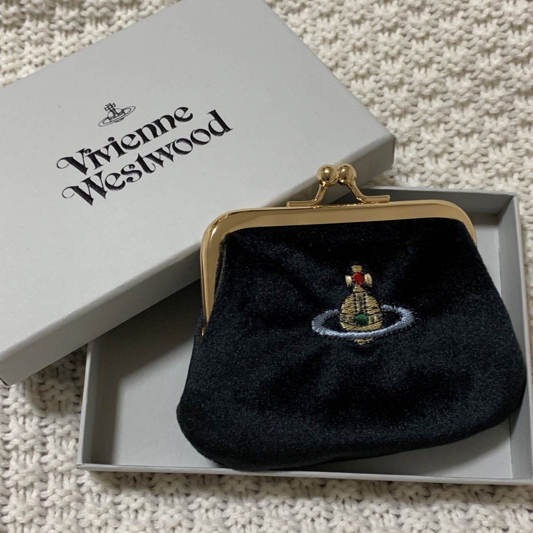 Vivienne Westwood(ヴィヴィアンウエストウッド)のヴィヴィアンウエストウッド　クロコ型押し オーブ コインケース 財布 小銭入れ レディースのファッション小物(財布)の商品写真