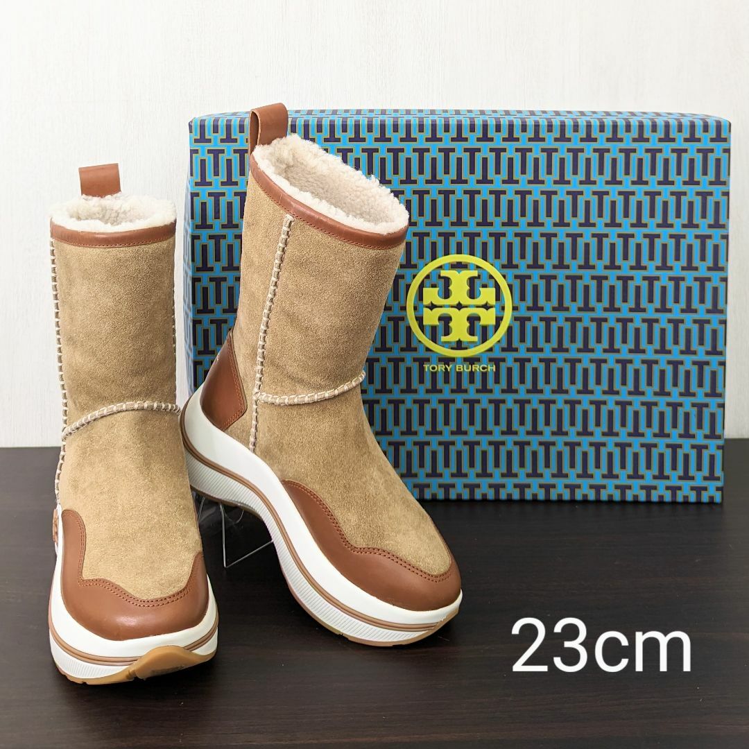 TORY BURCH トリーバーチ ファーブーツ 23cm 6サイズ | フリマアプリ ラクマ