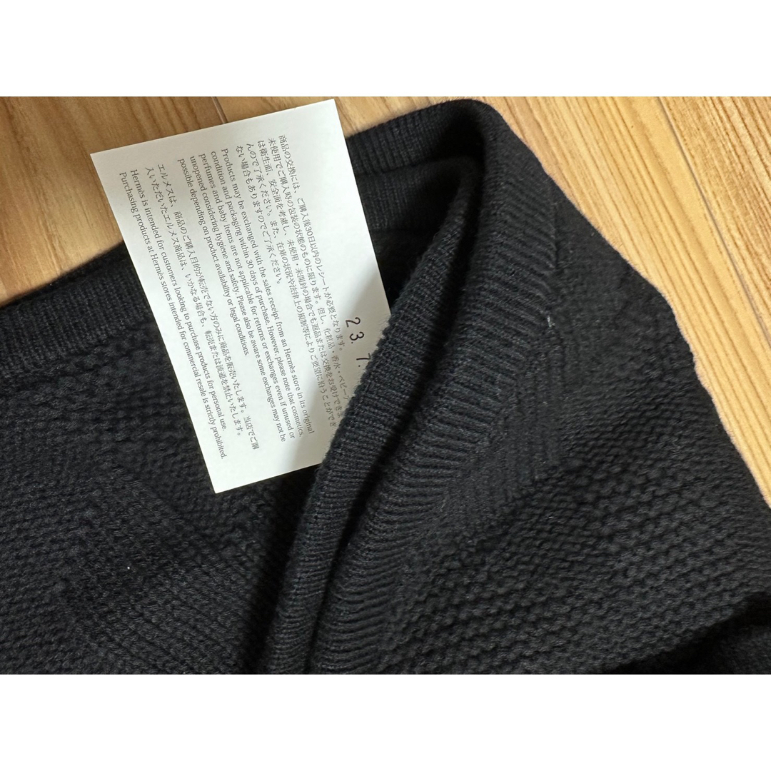 HERMES - エルメス ポンチョ ニット ケープセーターニット 《H HERMES - エルメス ポンチョ ニット ケープセーターニット 《H