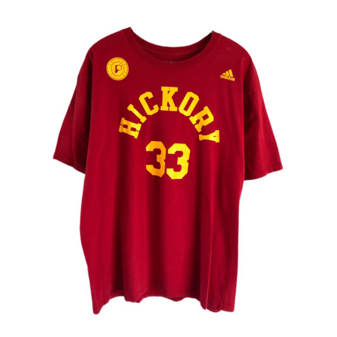 adidas(アディダス)のNBA　ペイサーズ　ヒッコリー高校ジャージ　33　Tシャツ　XL　バーガンディ メンズのトップス(Tシャツ/カットソー(半袖/袖なし))の商品写真