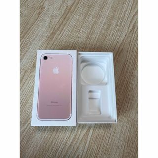 アイフォーン(iPhone)の【箱のみ】iPhone iPhone7 128GB ピンク(その他)