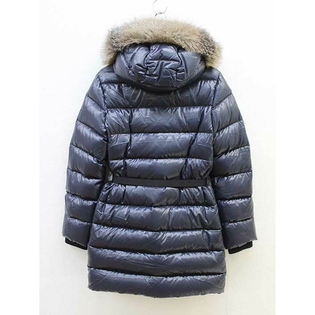 〔モンクレール/Moncler〕152cm ダウンコート 紺【中古】子供服 キッズ kids ジュニア 女の子 冬 420132