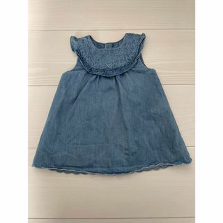 ZARA ベビー　デニムワンピース　68cm