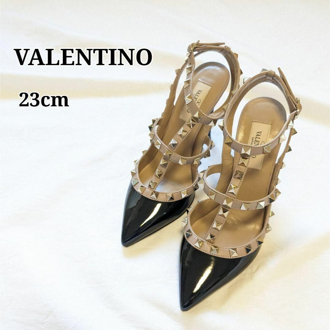 ヴァレンティノ　VALENTINO パンプス　黒　23 cm