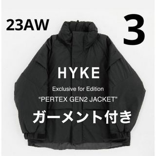 HYKE - HYKE ハイク PERTEX MILITARY COAT ネイビー サイズ5の通販 by