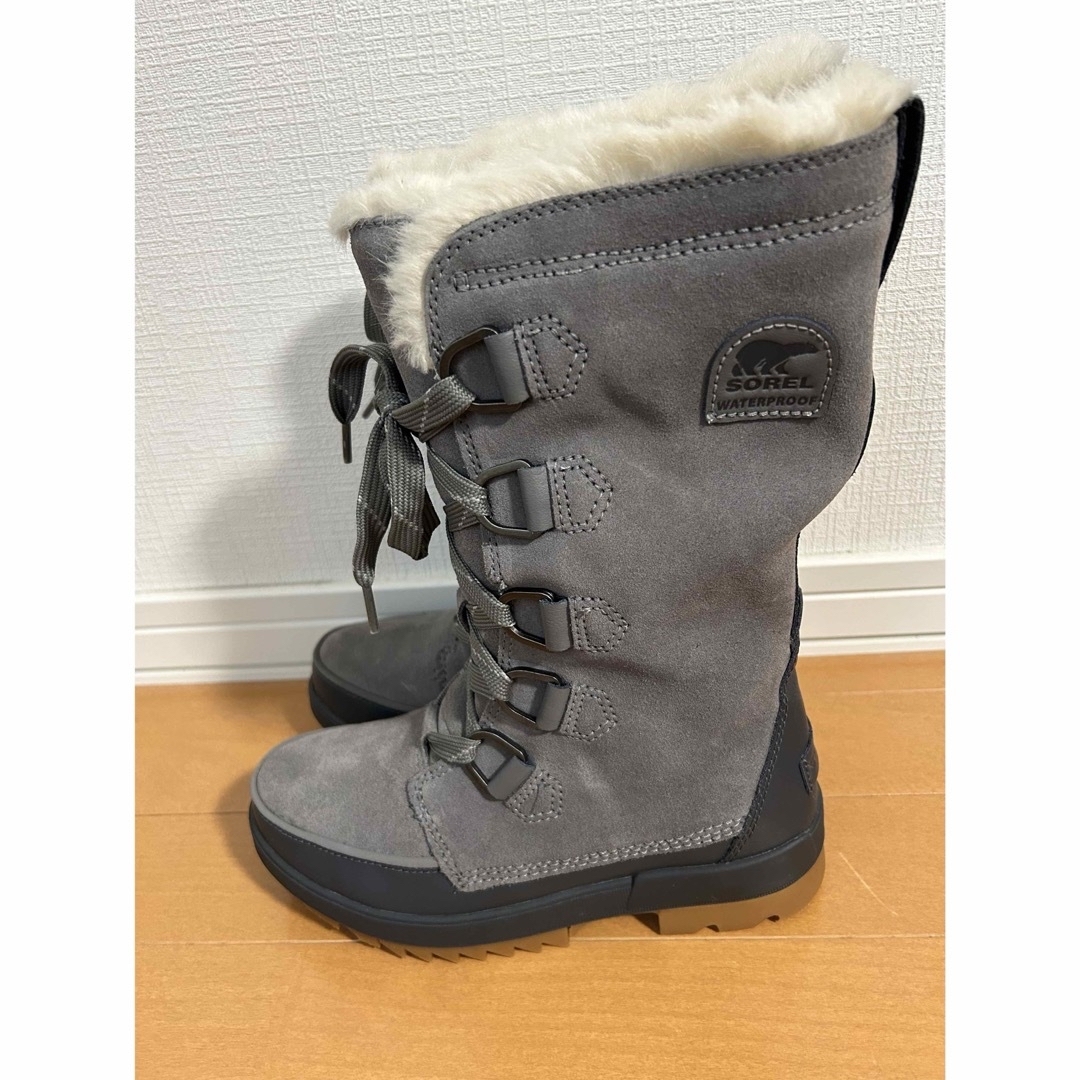 SOREL(ソレル)のソレル　ブーツ　グレー　24cm ティボリ4 トール レディースの靴/シューズ(ブーツ)の商品写真