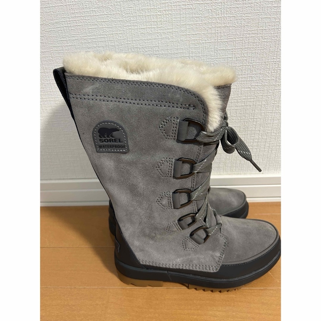 SOREL(ソレル)のソレル　ブーツ　グレー　24cm ティボリ4 トール レディースの靴/シューズ(ブーツ)の商品写真