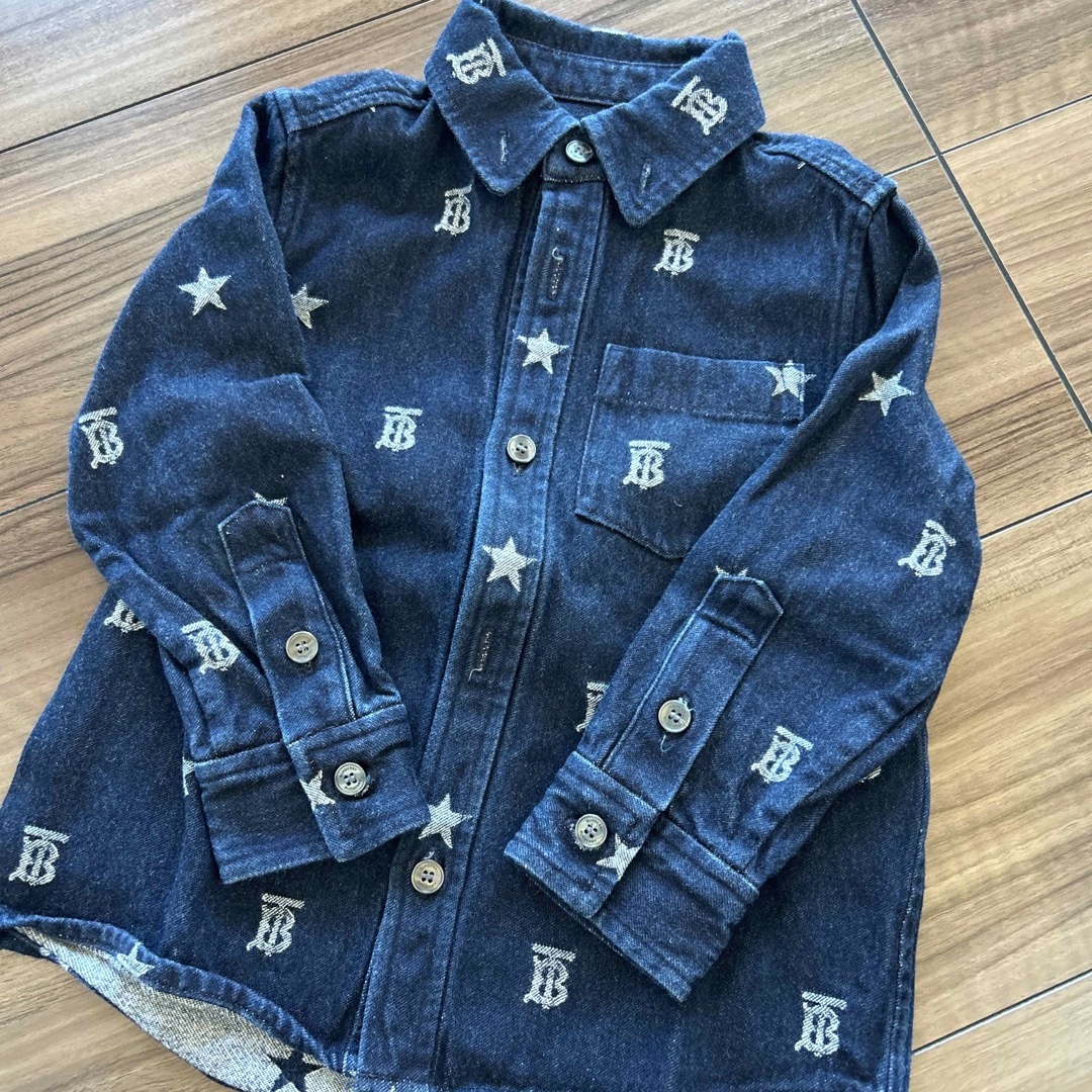 BURBERRY - 【美品】バーバリー デニムシャツ 4Yの通販 by 【クーポン