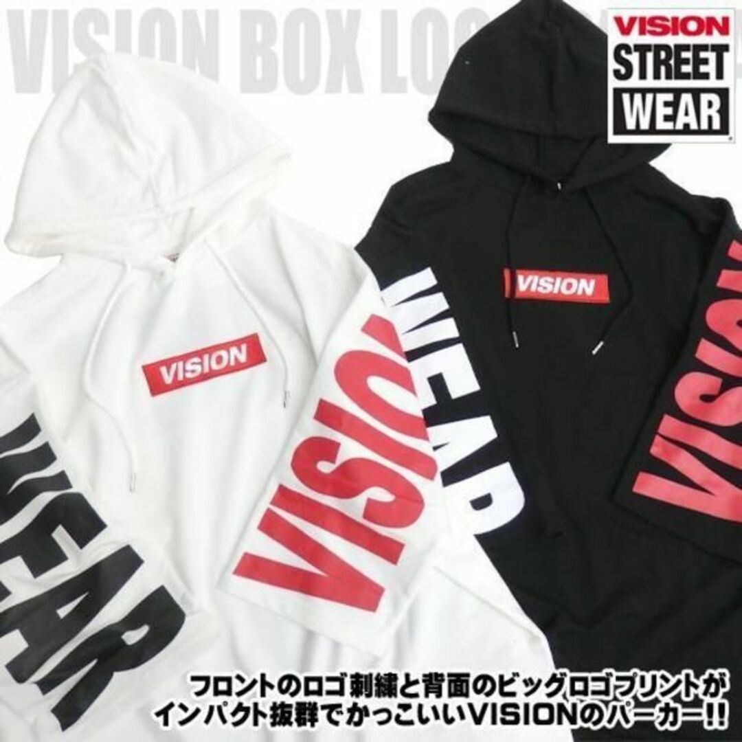 VISION STREET WEAR(ヴィジョン ストリート ウェア)の(新品)VISION STREET　半袖 パーカー 　 メンズのトップス(パーカー)の商品写真