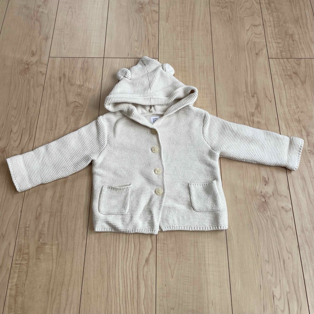 babyGAP(ベビーギャップ)の【年内処分】babyGAP ブラナンベアガーターセーター 12-18months キッズ/ベビー/マタニティのベビー服(~85cm)(ニット/セーター)の商品写真