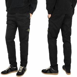 ストーンアイランド(STONE ISLAND)の送料無料 10 STONE ISLAND ストーンアイランド 771530110 V0029 ブラック カーゴパンツ size 34(ワークパンツ/カーゴパンツ)