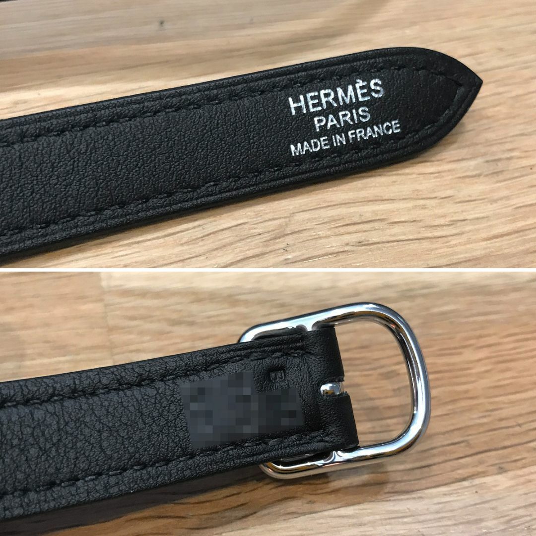 Hermes(エルメス)の新品未使用 エルメス 入手困難 シルキーシティPM シュバロスコープ B刻印 黒 レディースのバッグ(ショルダーバッグ)の商品写真