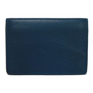 ヴィトン(LOUIS VUITTON) 定期入れ（ブルー・ネイビー/青色系）の通販