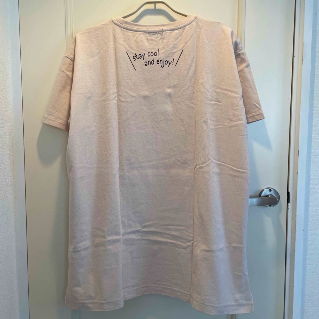 Disney(ディズニー)のディズニー ミニー アイスバー デザイン BIG Tシャツ【美品】 レディースのトップス(Tシャツ(半袖/袖なし))の商品写真