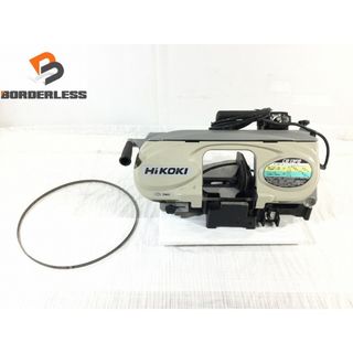 ヒタチ(日立)の☆美品☆HiKOKI ハイコーキ 123mm ロータリバンドソー CB13FB 100V 替刃付き 切断機 81725(工具)