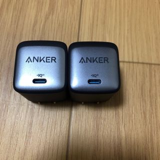 Anker Nano II 45W 2個セット(バッテリー/充電器)