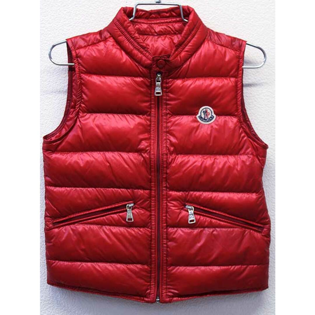 MONCLER - ◇モンクレール/Moncler◇104cm ダウンベスト 赤 袋付き