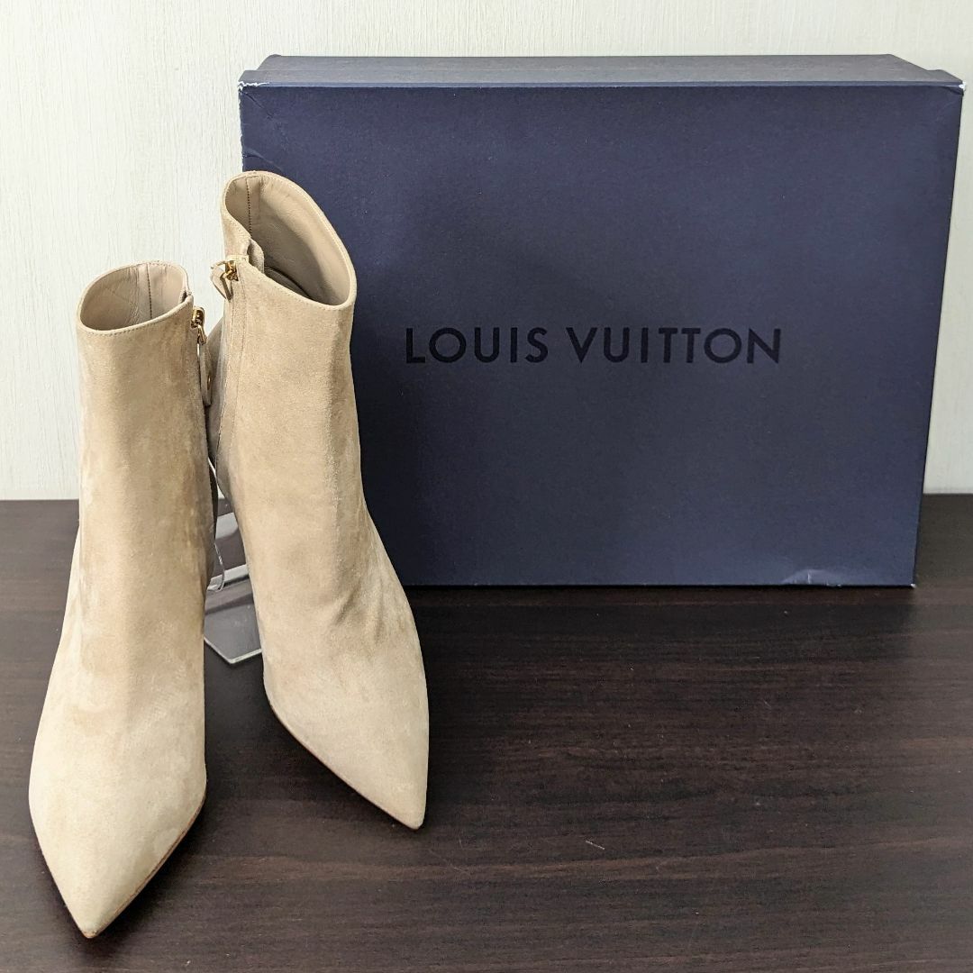 LOUIS VUITTON(ルイヴィトン)のルイヴィトン アンクルブーツ アルティメートライン 34.5サイズ 約22cm レディースの靴/シューズ(ブーツ)の商品写真