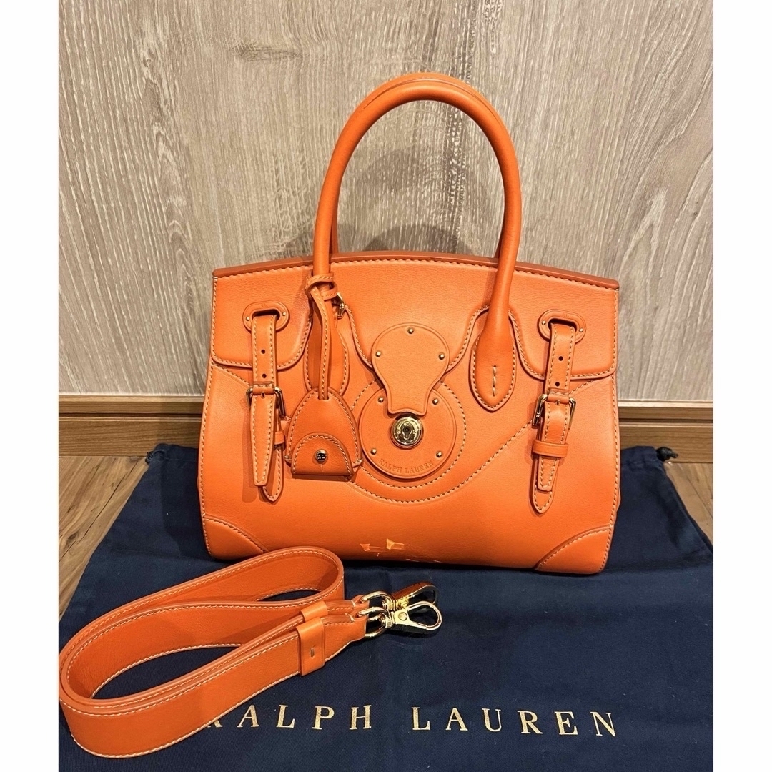 Ralph Lauren - RALPHLAURENソフトリッキーバッグ即完売カラー入手困難 Ralph Lauren - RALPHLAURENソフトリッキーバッグ即完売カラー入手困難