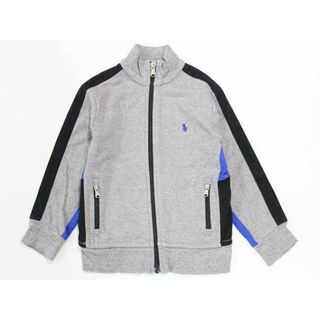 ラルフローレン(Ralph Lauren)の☆ラルフローレン/Ralph Lauren☆100cm スウェットブルゾン グレー 【中古】子供服 キッズ kids 男の子 春秋 929032(ジャケット/上着)