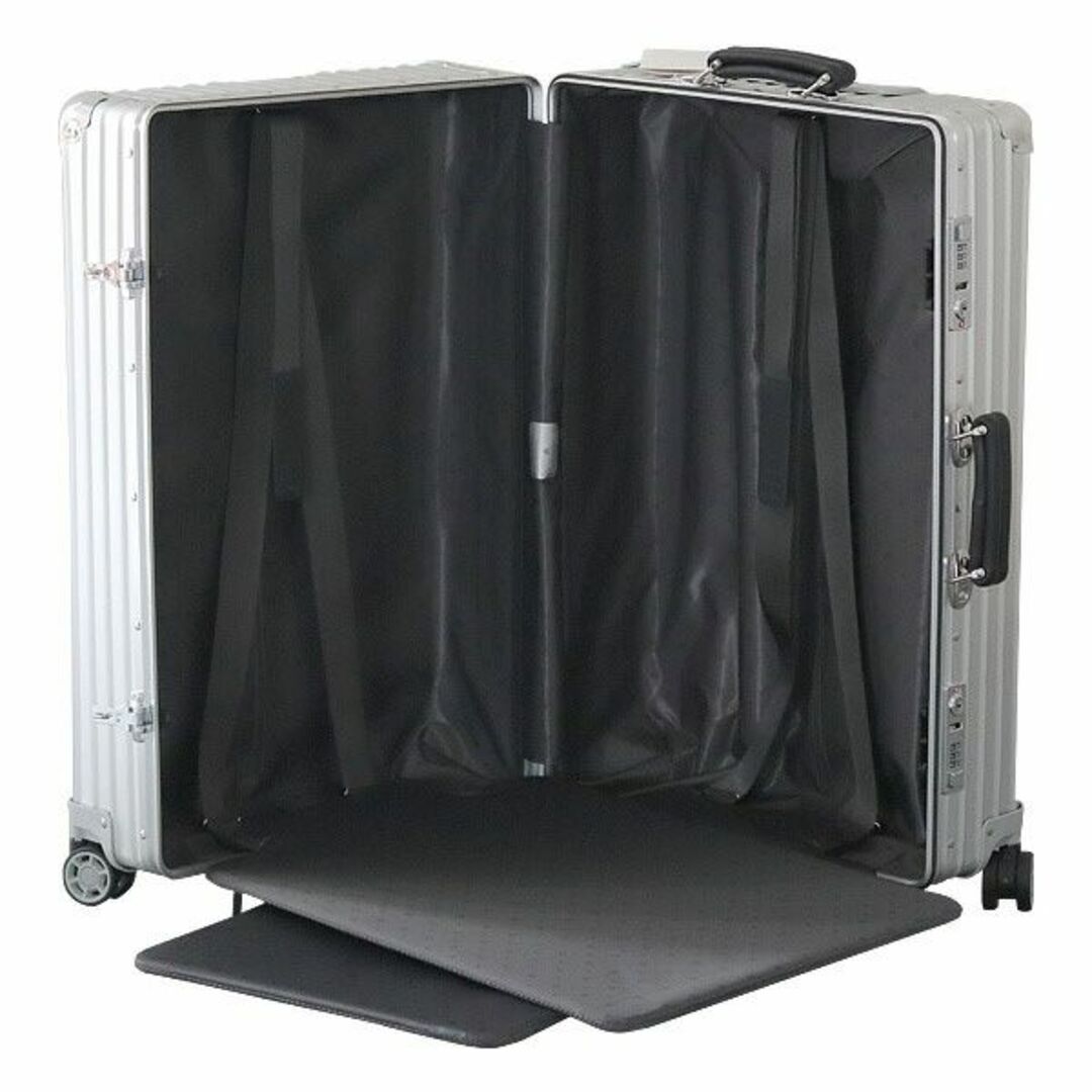 (KP0016)訳ありリモワ クラシック チェックインM 61L シルバー レディースのバッグ(スーツケース/キャリーバッグ)の商品写真