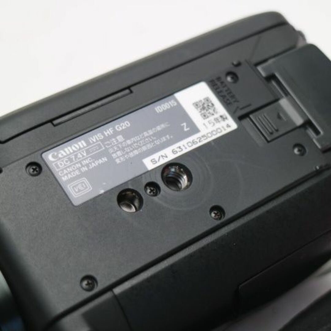 Canon - 超美品 iVIS HF G20 ブラック の通販 by エコスタ|キヤノン