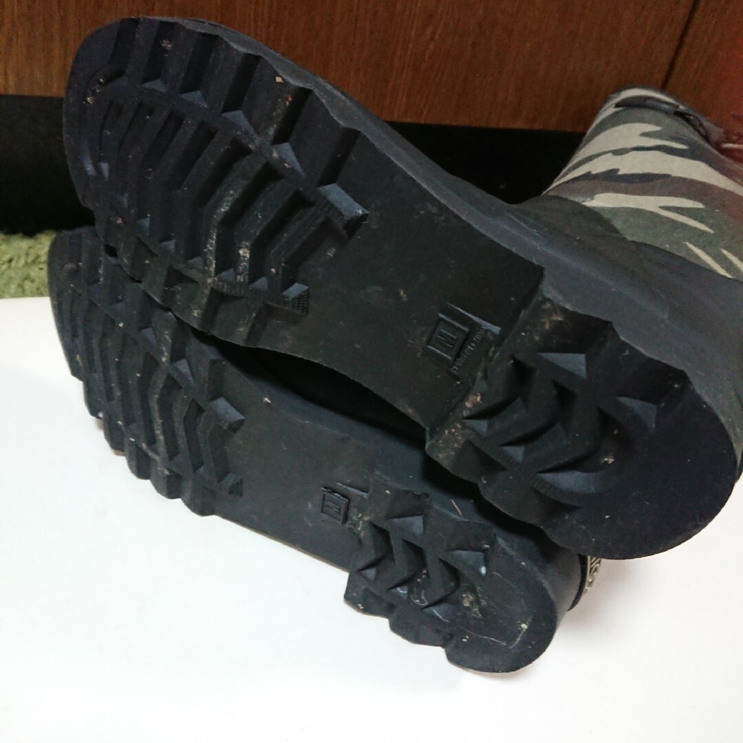 MIOOGGI 迷彩 レインブーツ レディースの靴/シューズ(レインブーツ/長靴)の商品写真