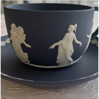 ウェッジウッド(WEDGWOOD)の新品未使用　ウェッジウッド　ジャスパー　ティーカップ　ダンシングアワー　(食器)