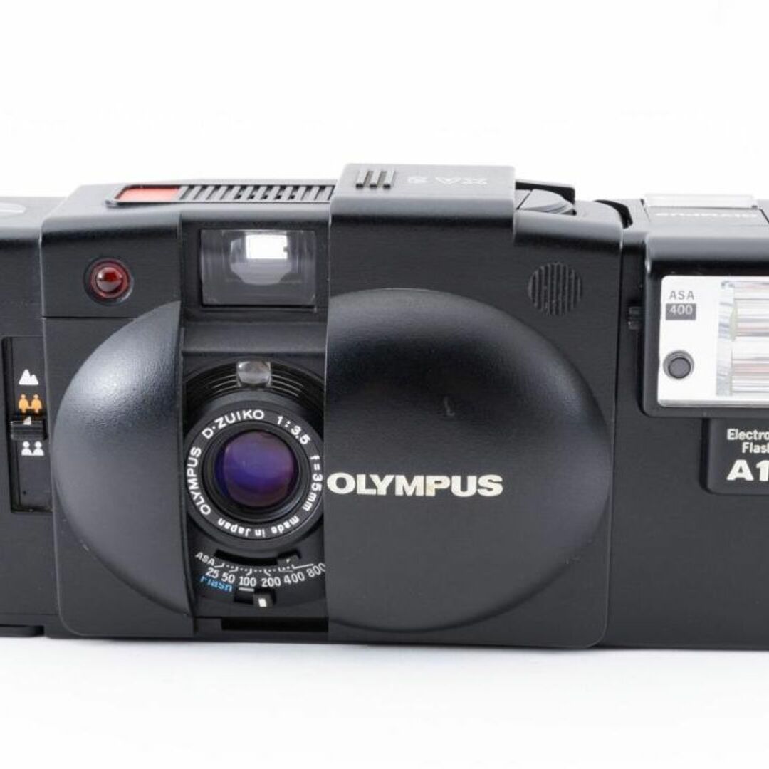 超美品　OLYMPUS XA2 コンパクトフィルム モルト新品交換済 B138