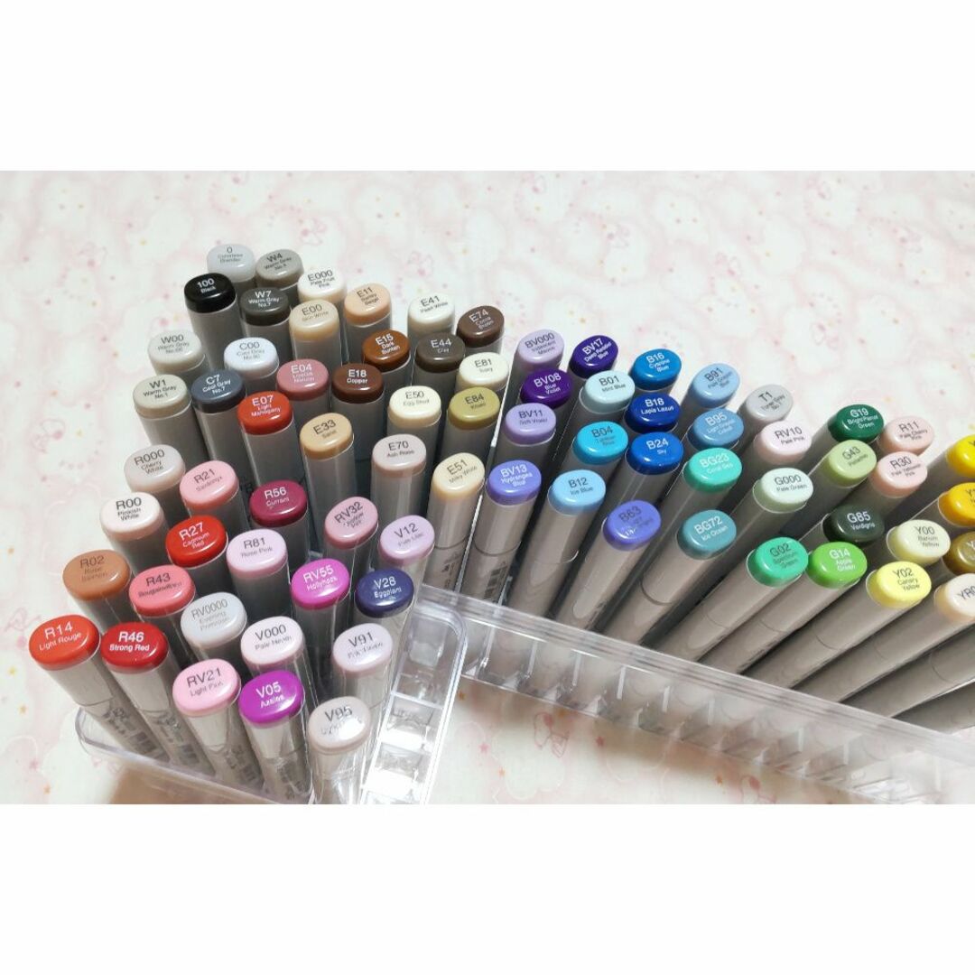 COPIC(コピック)のコピック　スケッチ　86本セット　まとめ売り エンタメ/ホビーのアート用品(カラーペン/コピック)の商品写真