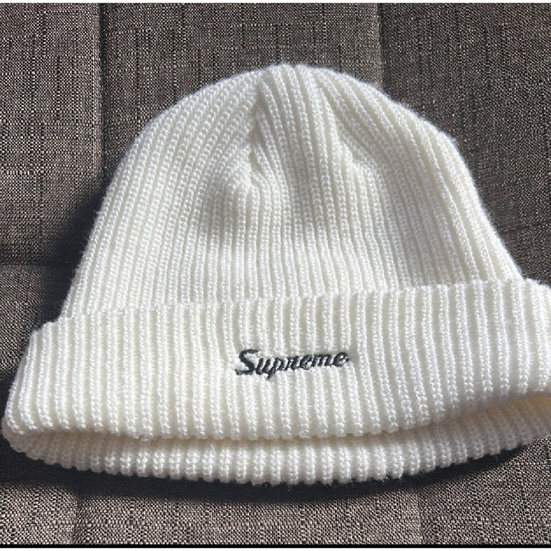 Supreme(シュプリーム)の登坂広臣着用　supreme ビーニー　クリーニング済 メンズの帽子(ニット帽/ビーニー)の商品写真