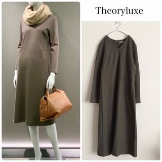 theory luxe コットンシルク ティアードノースリーブ ブラック 38