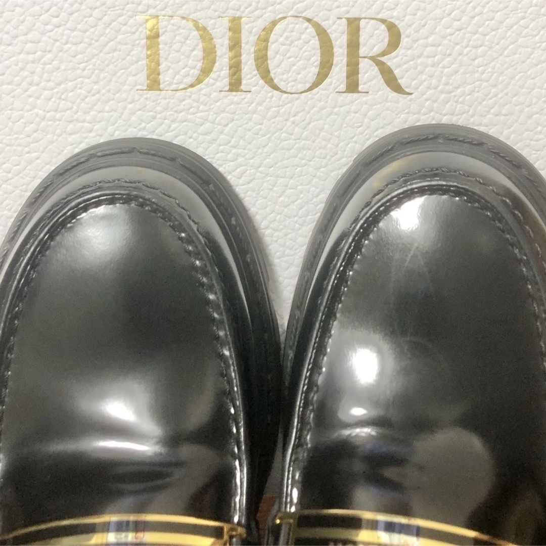 Christian Dior(クリスチャンディオール)のDIOR  CODEローファー　24cm レディースの靴/シューズ(ローファー/革靴)の商品写真