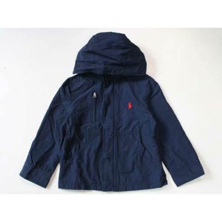 ラルフローレン(Ralph Lauren)の【新規値下げ!】☆ラルフローレン/Ralph Lauren☆110cm ジャケット/ブルゾン 紺 フード収納可 【中古】子供服 キッズ kids 男の子 春秋 012032 otr(ジャケット/上着)