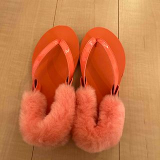 アグ(UGG)のUGG アグ　Laalaa Laa Laaビーチサンダルsize22(ビーチサンダル)