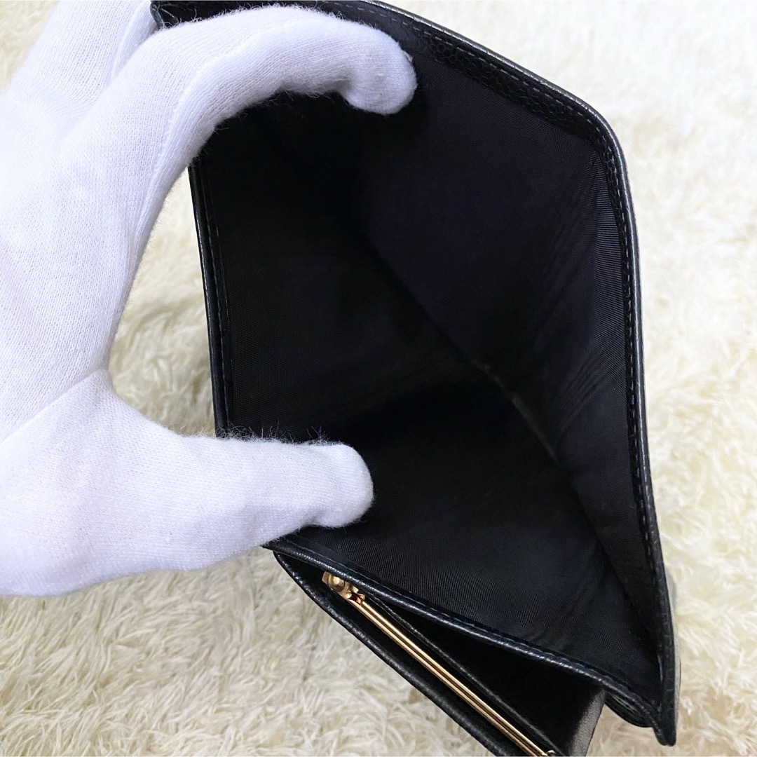 CHANEL - 極美品✨CHANEL シャネル ココマーク キャビアスキン 長財布