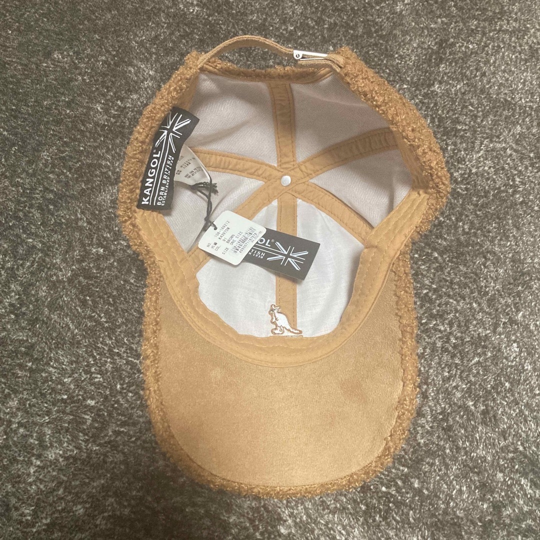 KANGOL(カンゴール)の新品タグ付き⭐︎カンゴールボアキャップ　秋冬 レディースの帽子(キャップ)の商品写真