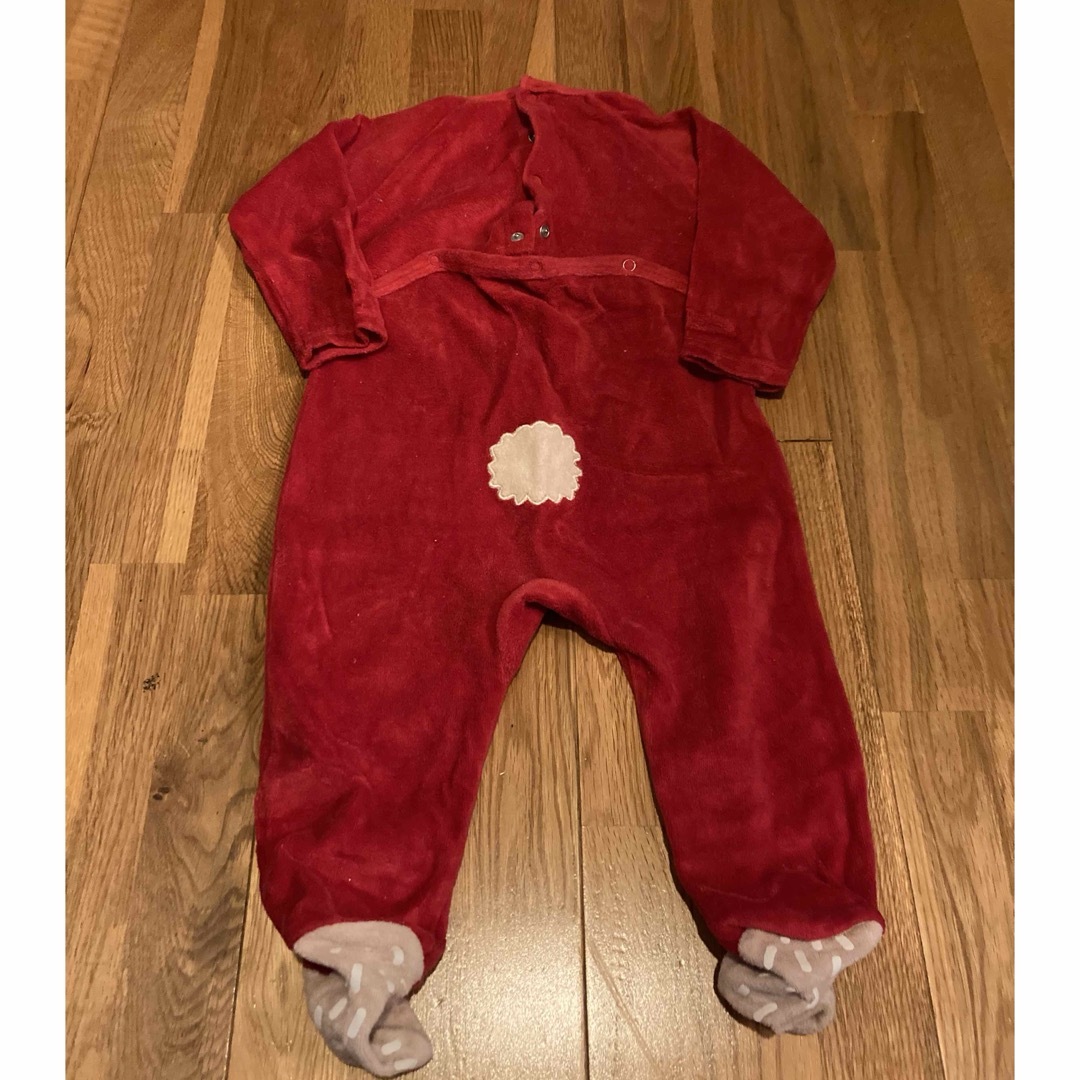 ZARA KIDS(ザラキッズ)のZARA Baby クリスマス　カバーオール　6〜9m 74 キッズ/ベビー/マタニティのベビー服(~85cm)(カバーオール)の商品写真