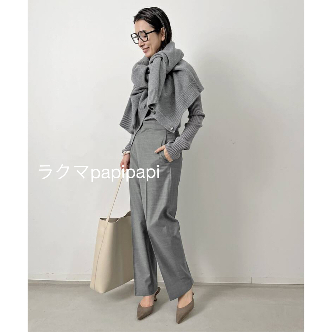 L'Appartement DEUXIEME CLASSE(アパルトモンドゥーズィエムクラス)の新品 38 L'Appartement GENTLEMAN PANTS  レディースのパンツ(カジュアルパンツ)の商品写真